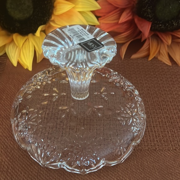 Mikasa snowflake glass decor christmas decor - Picture 5 of 7